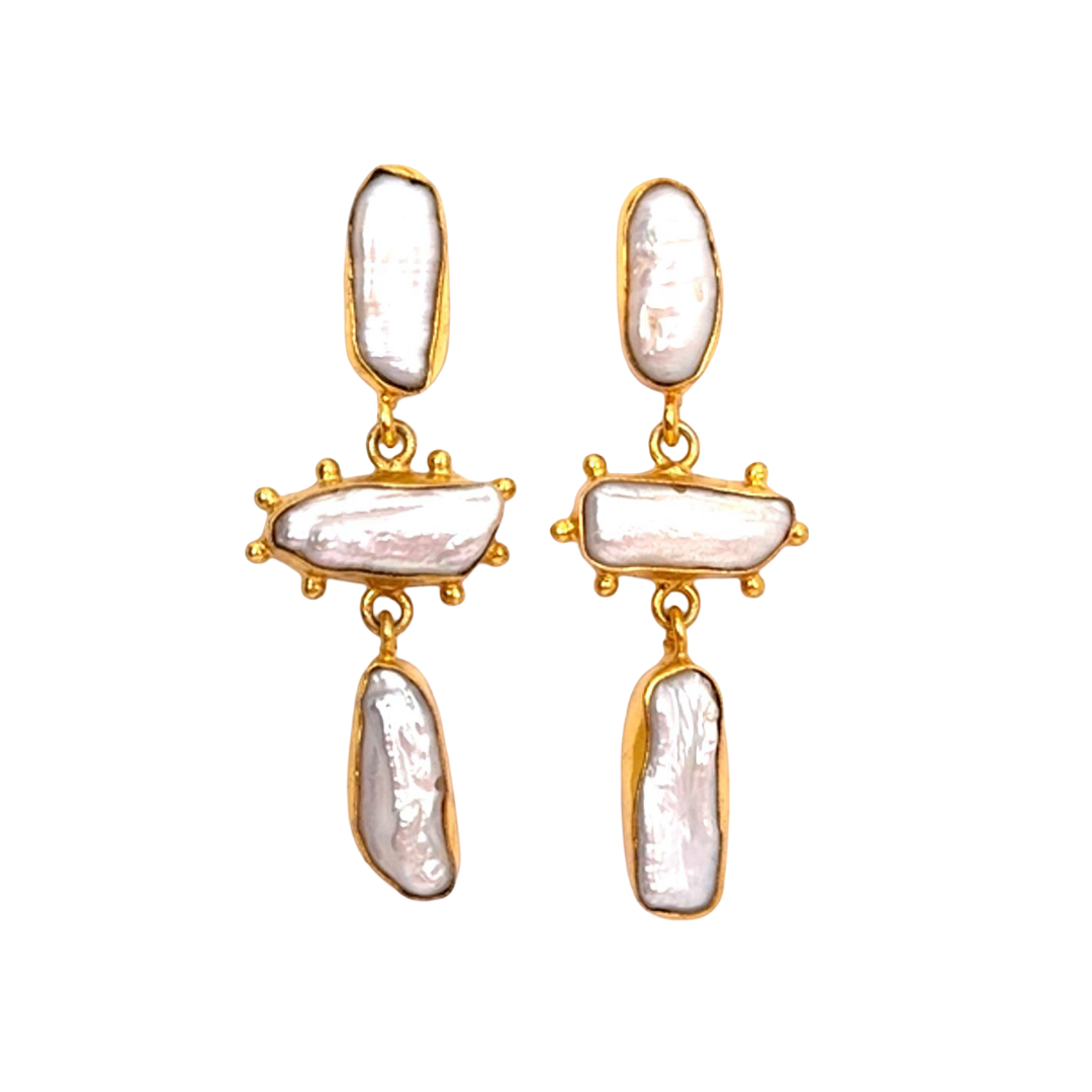 Kate (Pearl) Statement Earrings