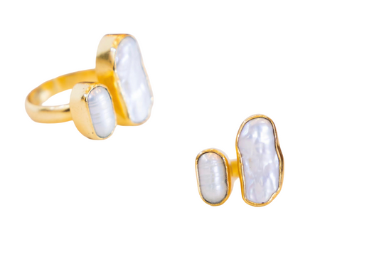 Double Asymmetric Ring (Pearl)